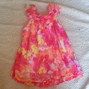 Little girls tank tip dress